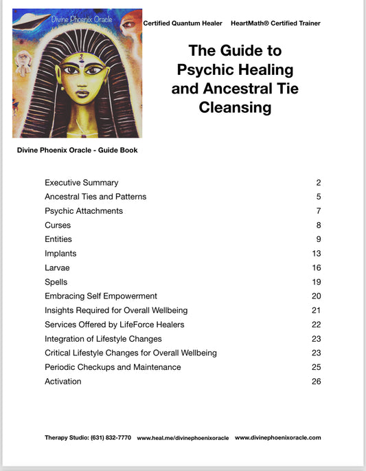 Guide to Psychic Healing & Ancestral Tie Cleansing